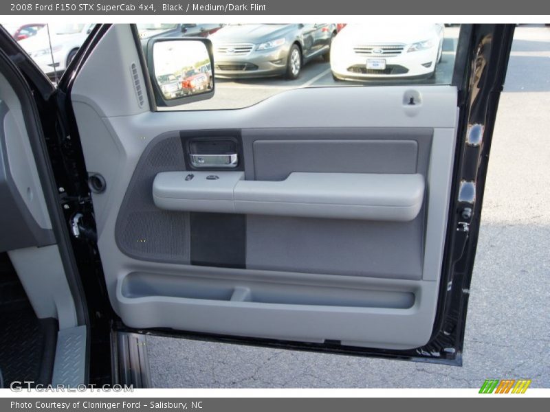 Black / Medium/Dark Flint 2008 Ford F150 STX SuperCab 4x4