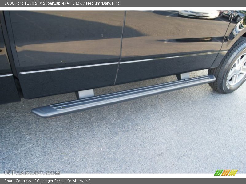 Black / Medium/Dark Flint 2008 Ford F150 STX SuperCab 4x4