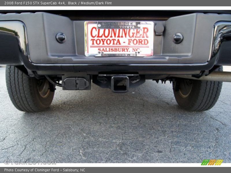 Black / Medium/Dark Flint 2008 Ford F150 STX SuperCab 4x4