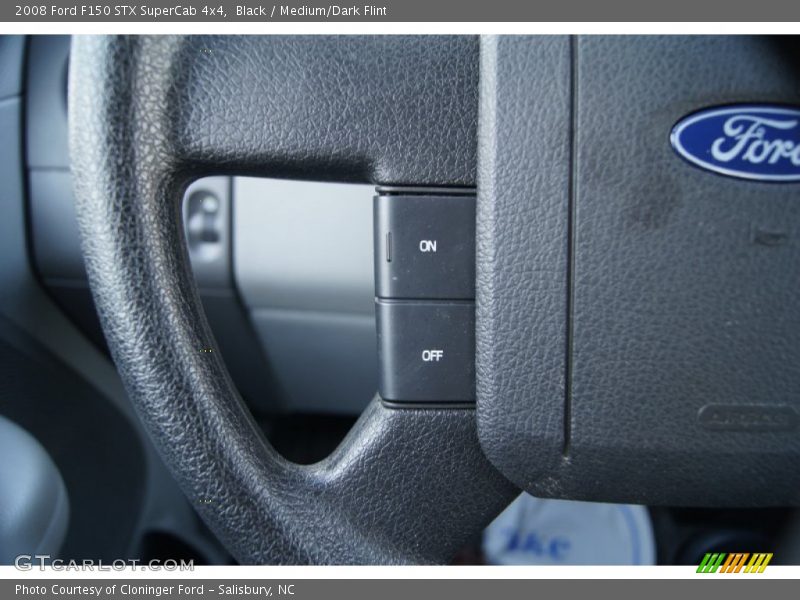 Black / Medium/Dark Flint 2008 Ford F150 STX SuperCab 4x4