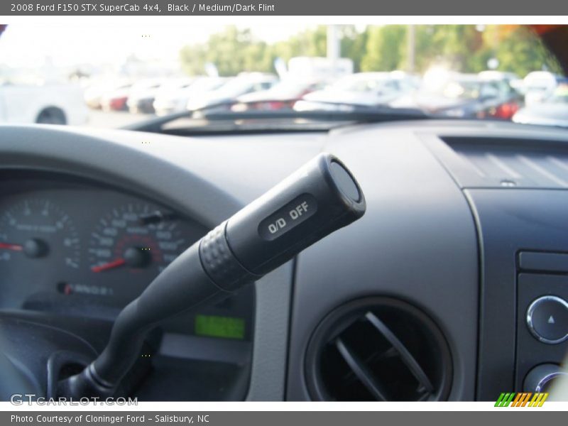 Black / Medium/Dark Flint 2008 Ford F150 STX SuperCab 4x4