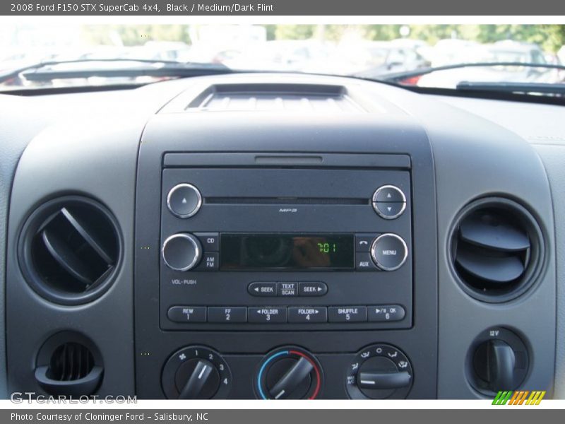 Black / Medium/Dark Flint 2008 Ford F150 STX SuperCab 4x4