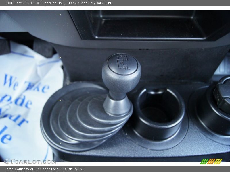 Black / Medium/Dark Flint 2008 Ford F150 STX SuperCab 4x4