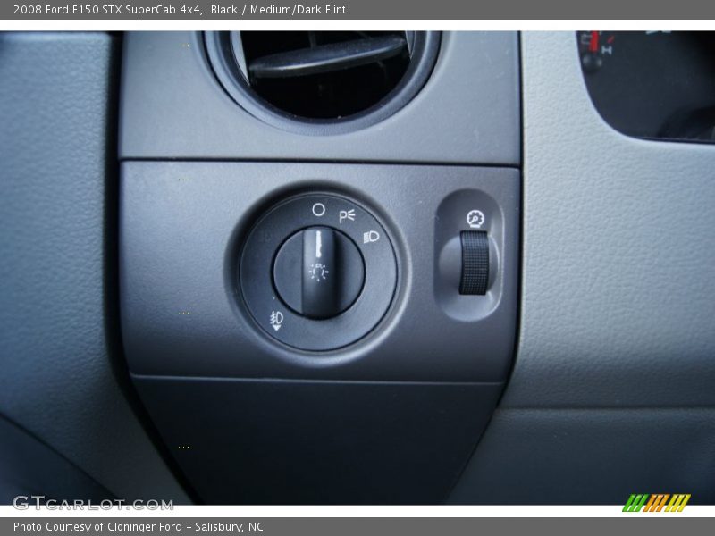 Black / Medium/Dark Flint 2008 Ford F150 STX SuperCab 4x4