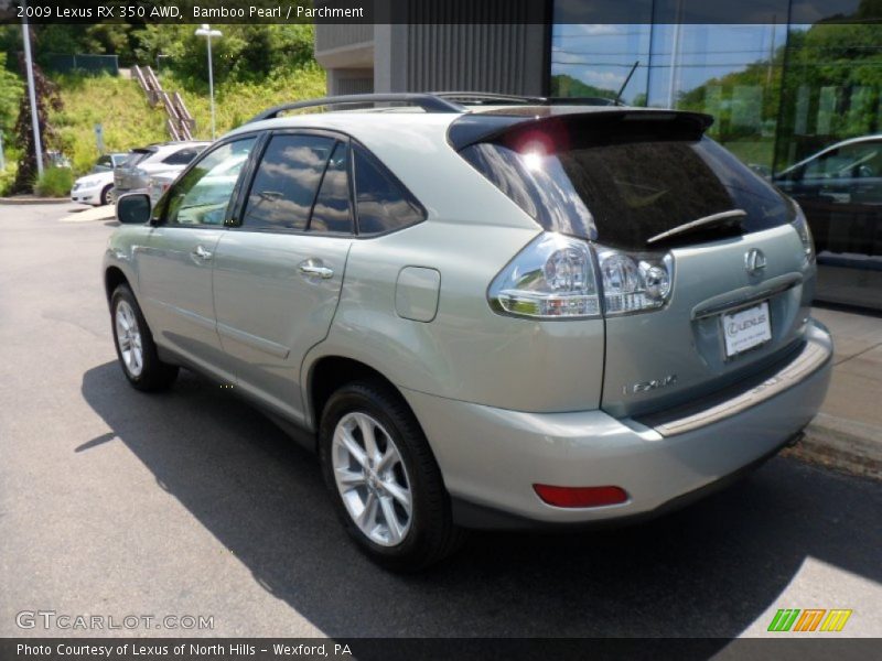 Bamboo Pearl / Parchment 2009 Lexus RX 350 AWD