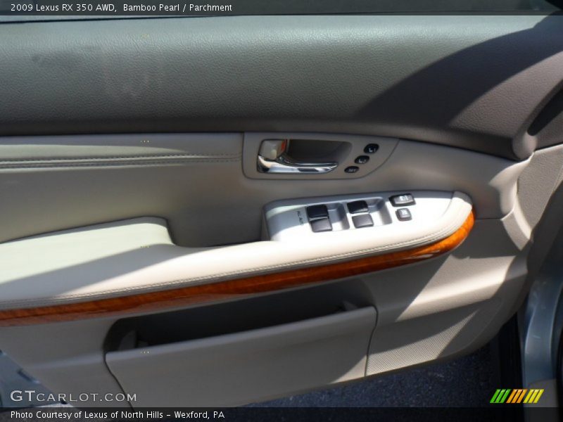 Bamboo Pearl / Parchment 2009 Lexus RX 350 AWD