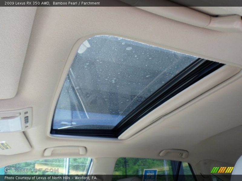 Bamboo Pearl / Parchment 2009 Lexus RX 350 AWD