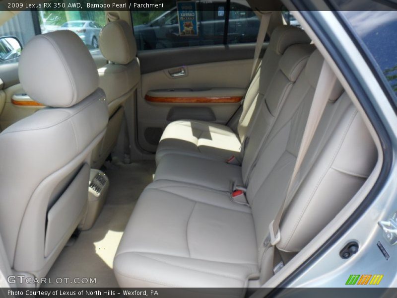Bamboo Pearl / Parchment 2009 Lexus RX 350 AWD