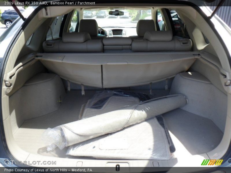 Bamboo Pearl / Parchment 2009 Lexus RX 350 AWD