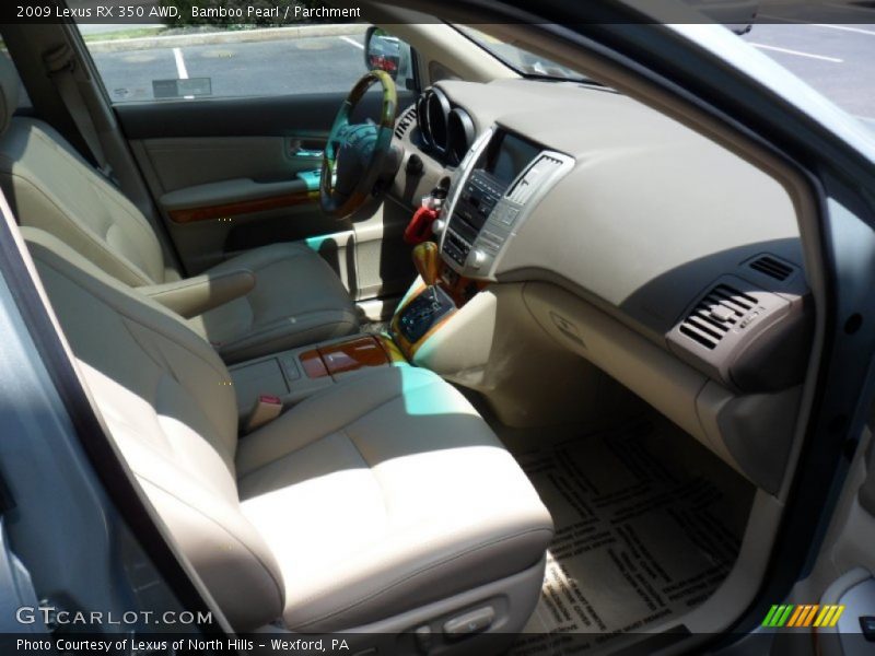 Bamboo Pearl / Parchment 2009 Lexus RX 350 AWD