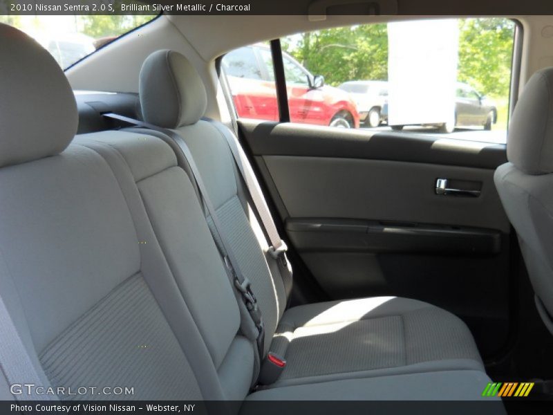 Brilliant Silver Metallic / Charcoal 2010 Nissan Sentra 2.0 S