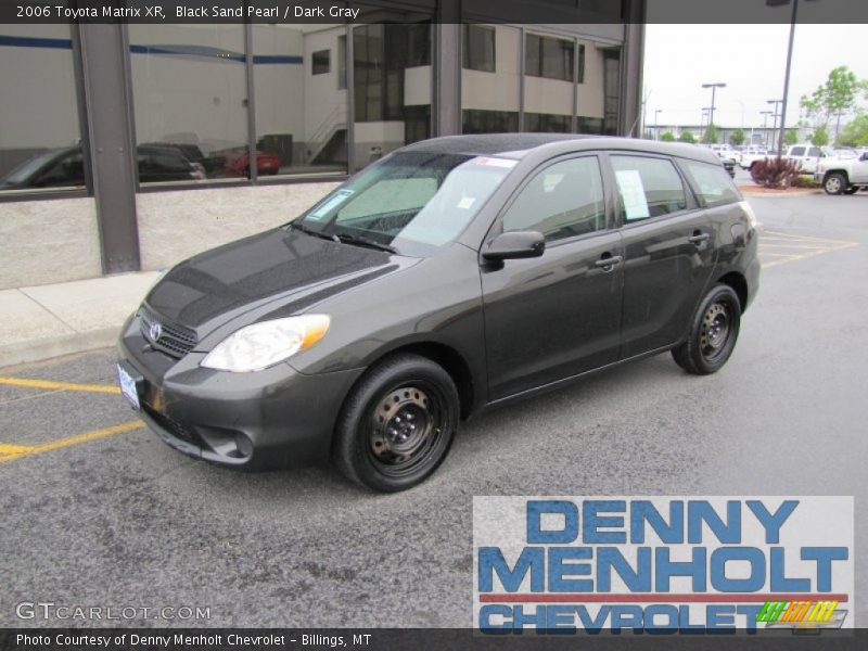Black Sand Pearl / Dark Gray 2006 Toyota Matrix XR