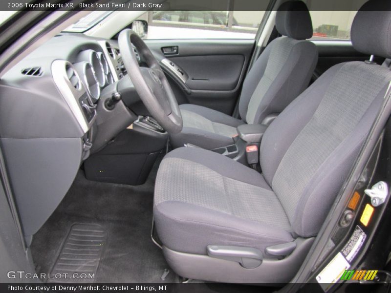 Black Sand Pearl / Dark Gray 2006 Toyota Matrix XR