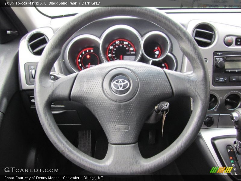 Black Sand Pearl / Dark Gray 2006 Toyota Matrix XR