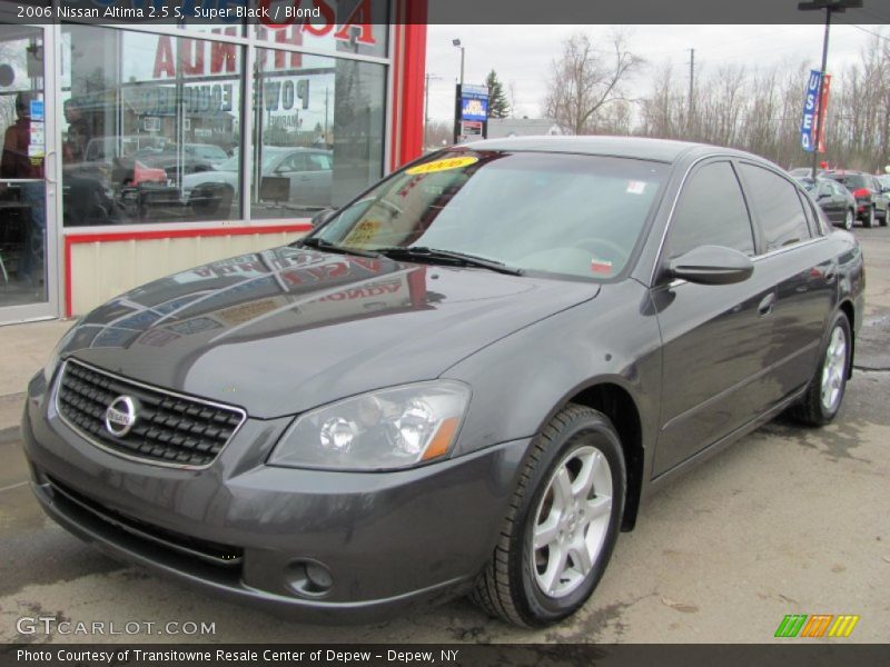 Super Black / Blond 2006 Nissan Altima 2.5 S