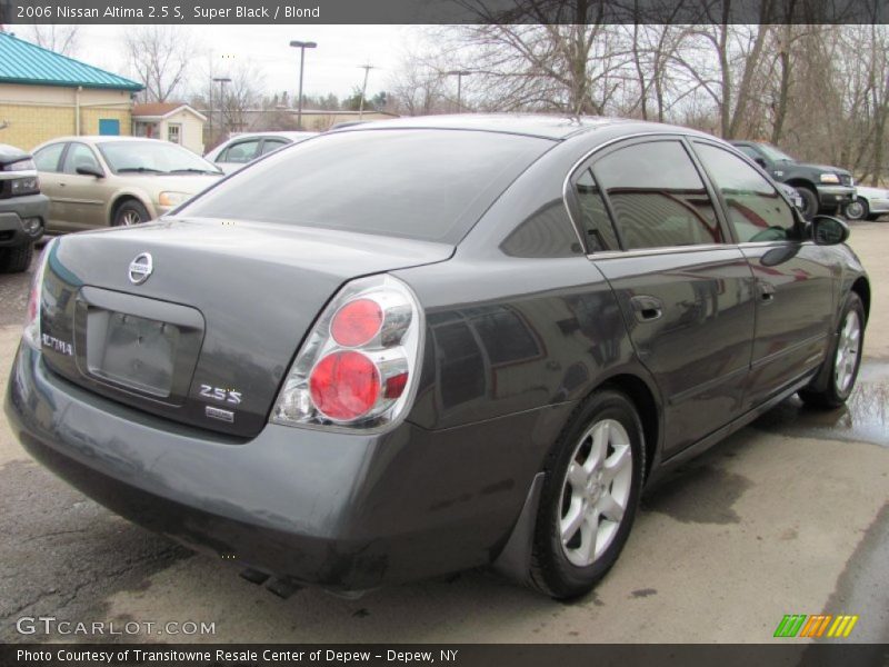 Super Black / Blond 2006 Nissan Altima 2.5 S