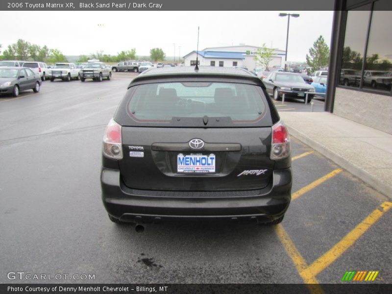 Black Sand Pearl / Dark Gray 2006 Toyota Matrix XR