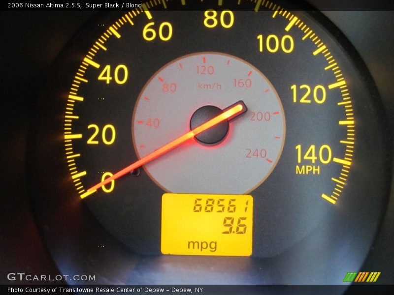 Super Black / Blond 2006 Nissan Altima 2.5 S