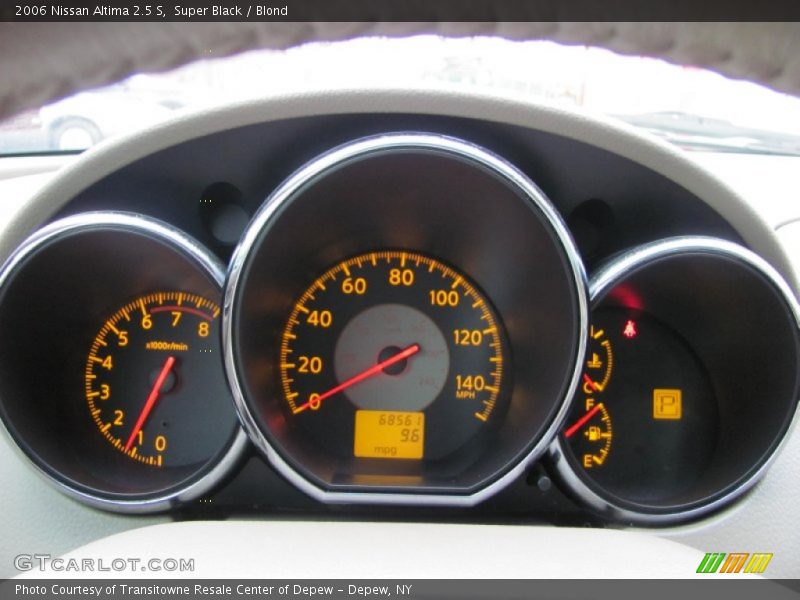 Super Black / Blond 2006 Nissan Altima 2.5 S