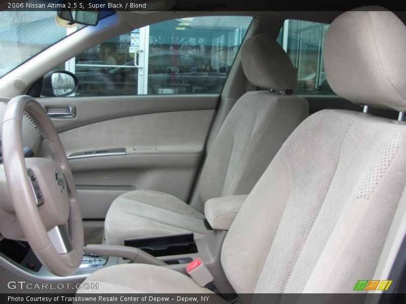 Super Black / Blond 2006 Nissan Altima 2.5 S