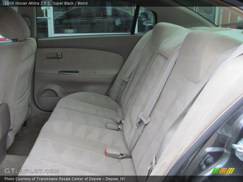 Super Black / Blond 2006 Nissan Altima 2.5 S