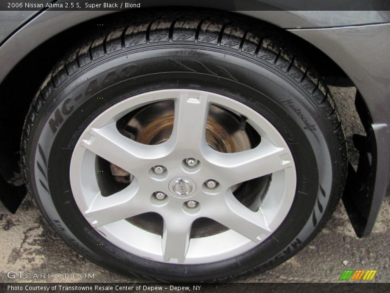 Super Black / Blond 2006 Nissan Altima 2.5 S