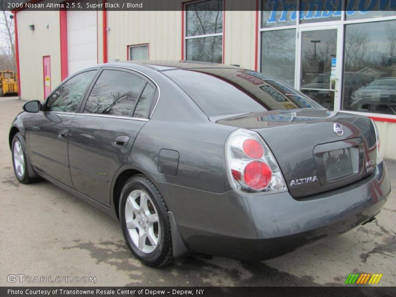 Super Black / Blond 2006 Nissan Altima 2.5 S