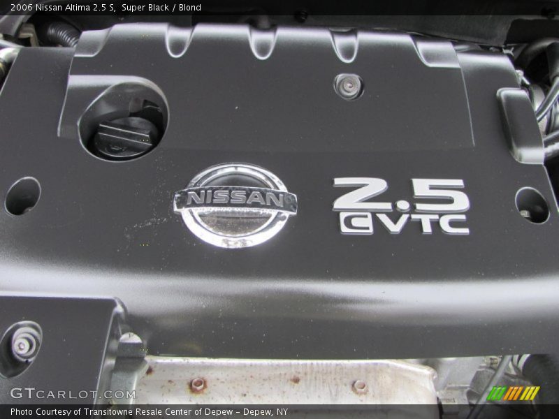 Super Black / Blond 2006 Nissan Altima 2.5 S