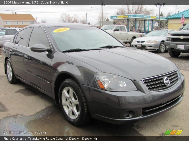 Super Black / Blond 2006 Nissan Altima 2.5 S