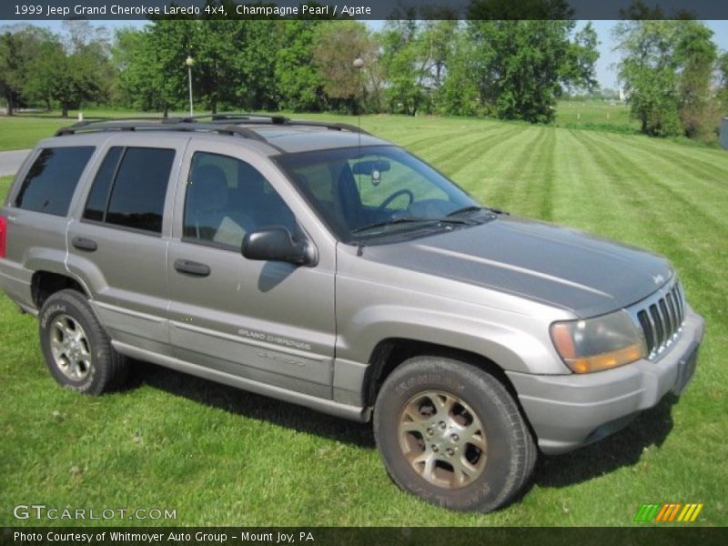 Champagne Pearl / Agate 1999 Jeep Grand Cherokee Laredo 4x4