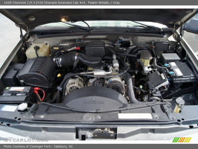  1998 C/K K1500 Silverado Extended Cab 4x4 Engine - 5.7 Liter OHV 16-Valve V8