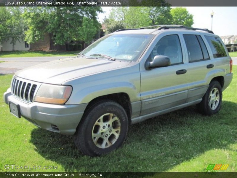 Champagne Pearl / Agate 1999 Jeep Grand Cherokee Laredo 4x4
