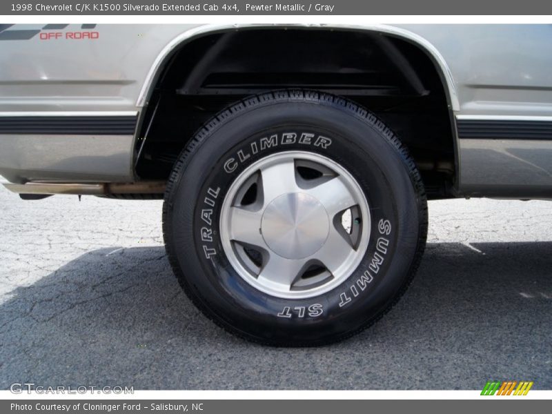  1998 C/K K1500 Silverado Extended Cab 4x4 Wheel