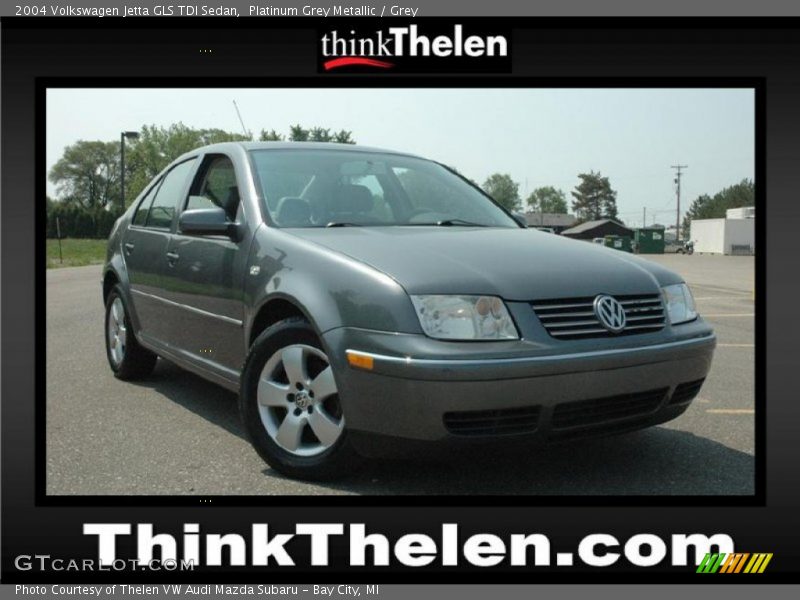 Platinum Grey Metallic / Grey 2004 Volkswagen Jetta GLS TDI Sedan