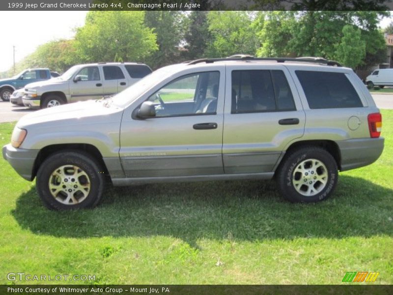 Champagne Pearl / Agate 1999 Jeep Grand Cherokee Laredo 4x4