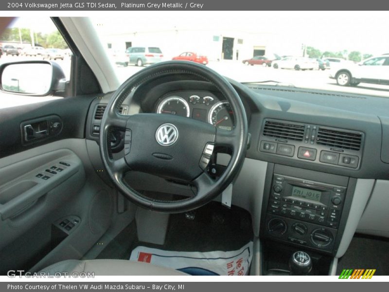 Platinum Grey Metallic / Grey 2004 Volkswagen Jetta GLS TDI Sedan