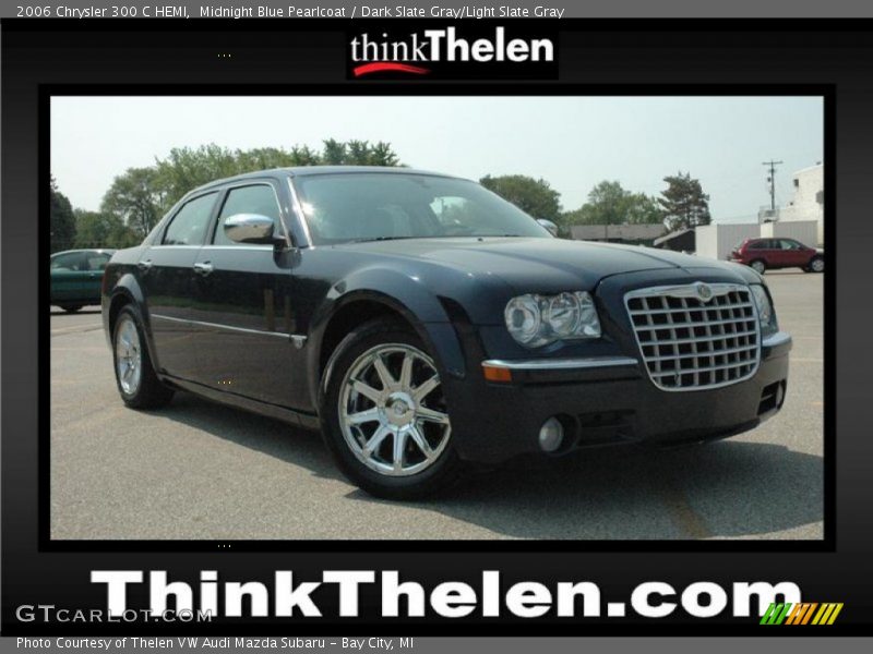 Midnight Blue Pearlcoat / Dark Slate Gray/Light Slate Gray 2006 Chrysler 300 C HEMI