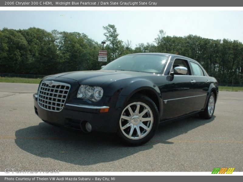 Midnight Blue Pearlcoat / Dark Slate Gray/Light Slate Gray 2006 Chrysler 300 C HEMI
