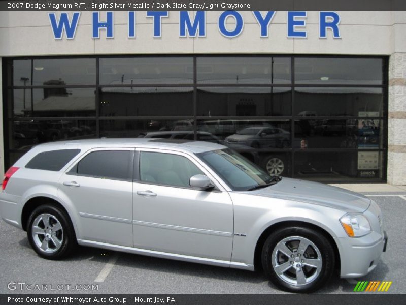 Bright Silver Metallic / Dark Slate Gray/Light Graystone 2007 Dodge Magnum R/T