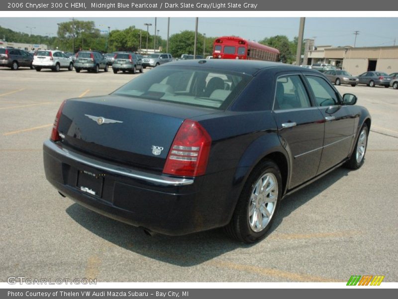 Midnight Blue Pearlcoat / Dark Slate Gray/Light Slate Gray 2006 Chrysler 300 C HEMI