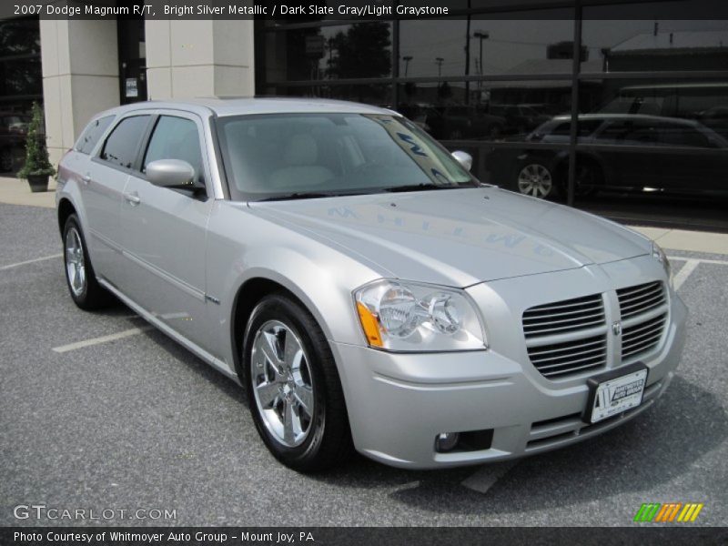 Bright Silver Metallic / Dark Slate Gray/Light Graystone 2007 Dodge Magnum R/T