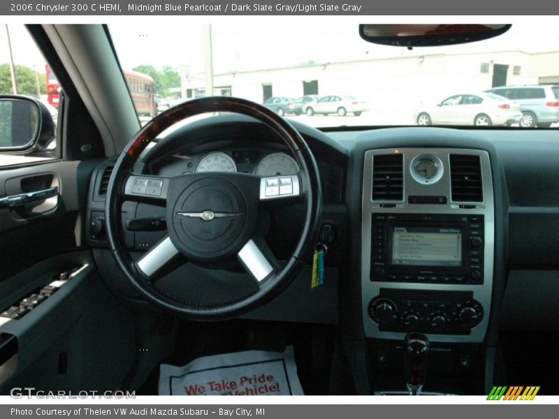 Midnight Blue Pearlcoat / Dark Slate Gray/Light Slate Gray 2006 Chrysler 300 C HEMI