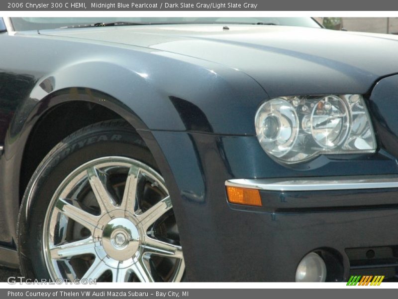 Midnight Blue Pearlcoat / Dark Slate Gray/Light Slate Gray 2006 Chrysler 300 C HEMI