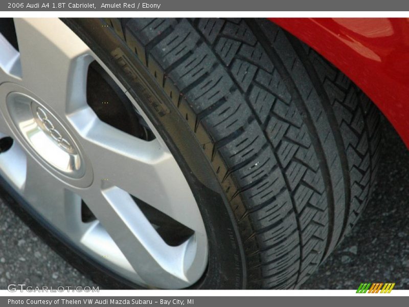 Amulet Red / Ebony 2006 Audi A4 1.8T Cabriolet