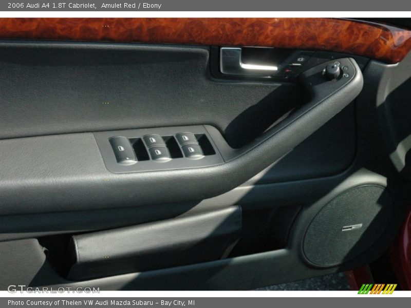 Amulet Red / Ebony 2006 Audi A4 1.8T Cabriolet