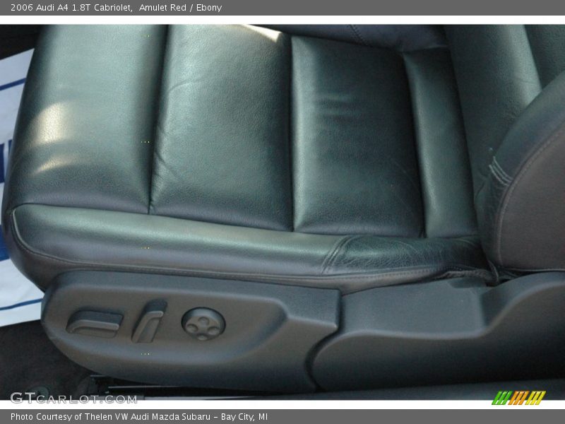 Amulet Red / Ebony 2006 Audi A4 1.8T Cabriolet