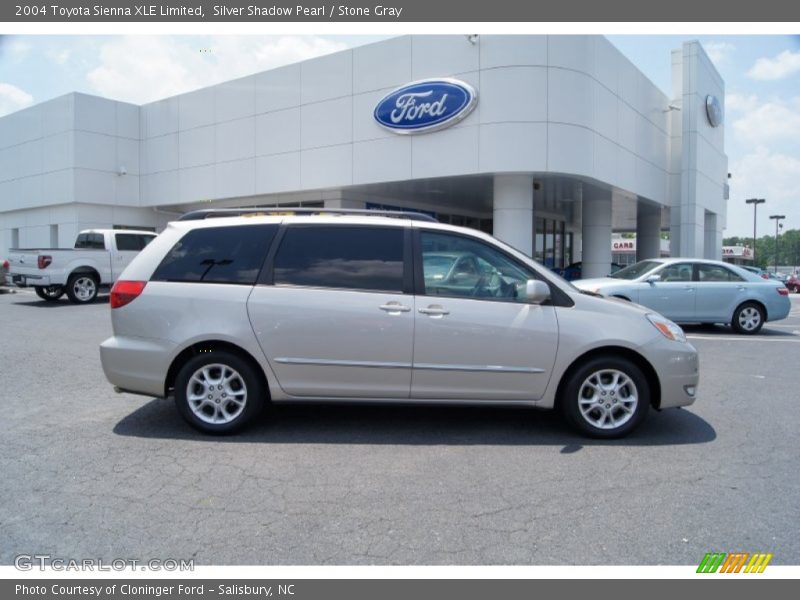 Silver Shadow Pearl / Stone Gray 2004 Toyota Sienna XLE Limited