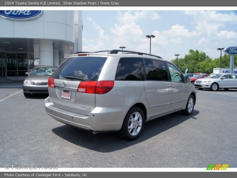 Silver Shadow Pearl / Stone Gray 2004 Toyota Sienna XLE Limited