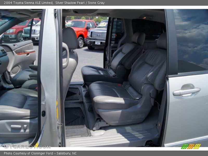 Silver Shadow Pearl / Stone Gray 2004 Toyota Sienna XLE Limited