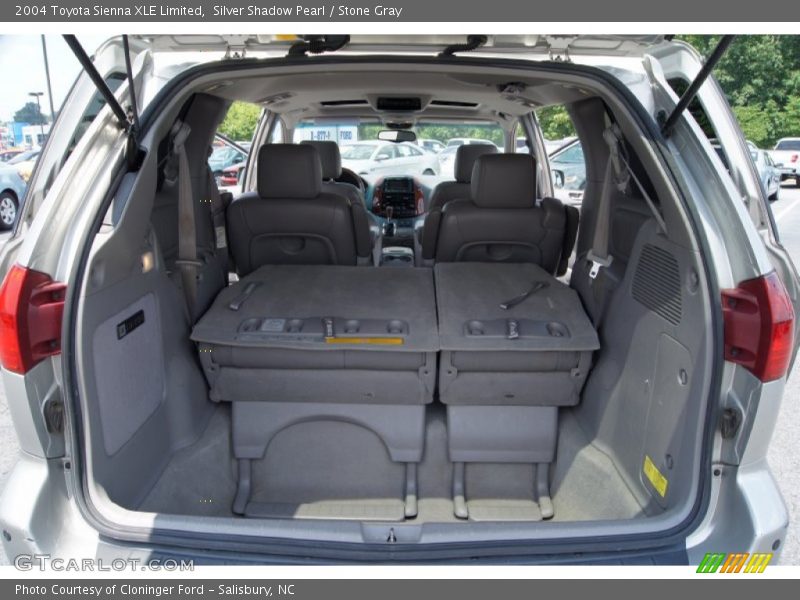 Silver Shadow Pearl / Stone Gray 2004 Toyota Sienna XLE Limited